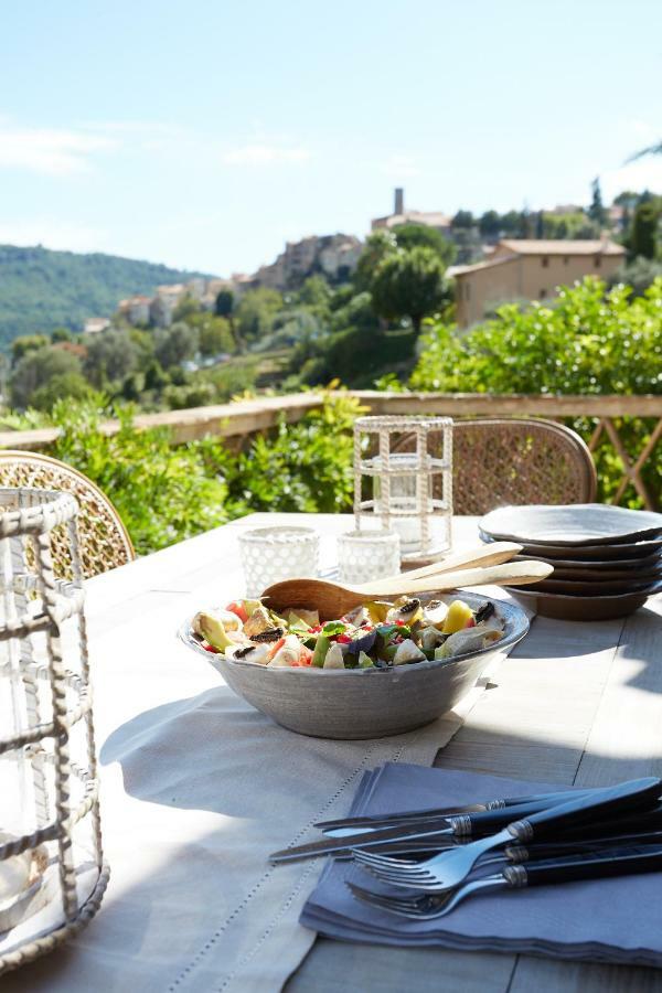 L'Escale Du Ciel Bed & Breakfast Le Bar-sur-Loup Eksteriør bilde